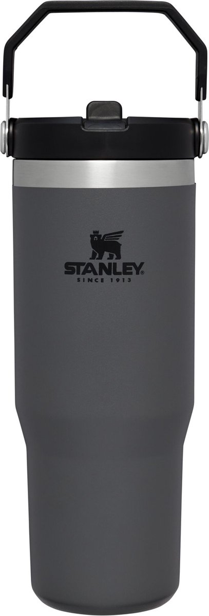 Stanley Iceflow Flip Straw Stainless Steel Insulated Drinks Tumbler /  Bottle 0.89L