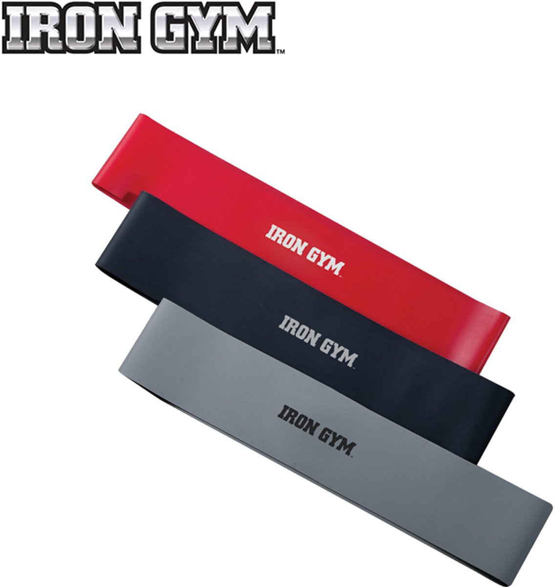 Iron Gym Power Loop Bands Fitnessbanden - Set van 3