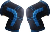 Pflexx Kniebandage Compression Unisex Blauw Per Set Maat Xxl