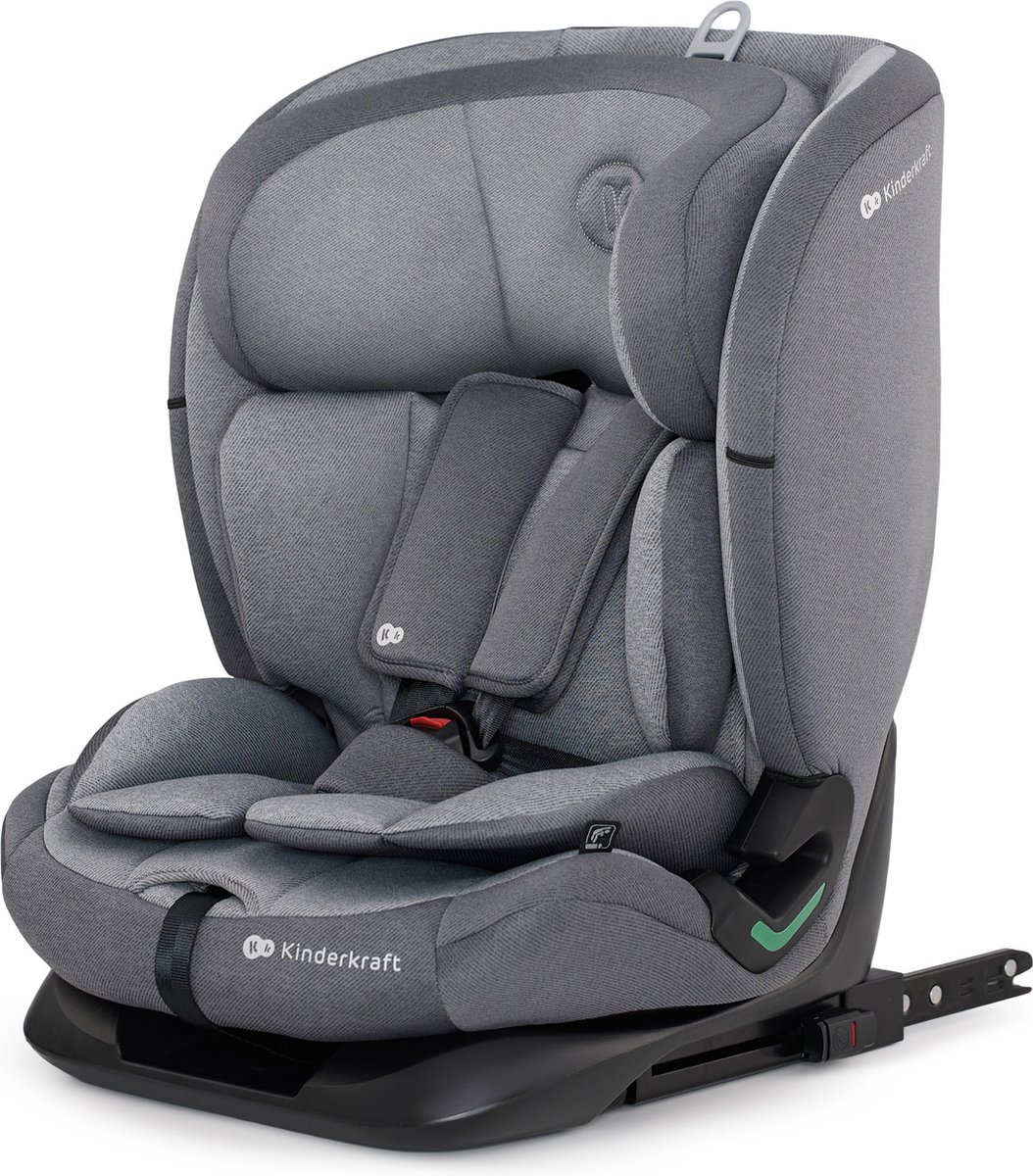 Kinderkraft ONETO3 I-SIZE Autostoeltje 76-150 cm - met Isofix - Grijs