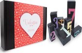 Erotische Geschenkset - Valentijn Cadeau box - voor koppels - 7 dagen kalender - Erotische cadeauset - Giftset - Valentijn Giftset - Erotische Geschenkset met Seksspeeltjes en Accessoires - 7 delig - Adventskalender - Partner Cadeaubox - Sex Toys