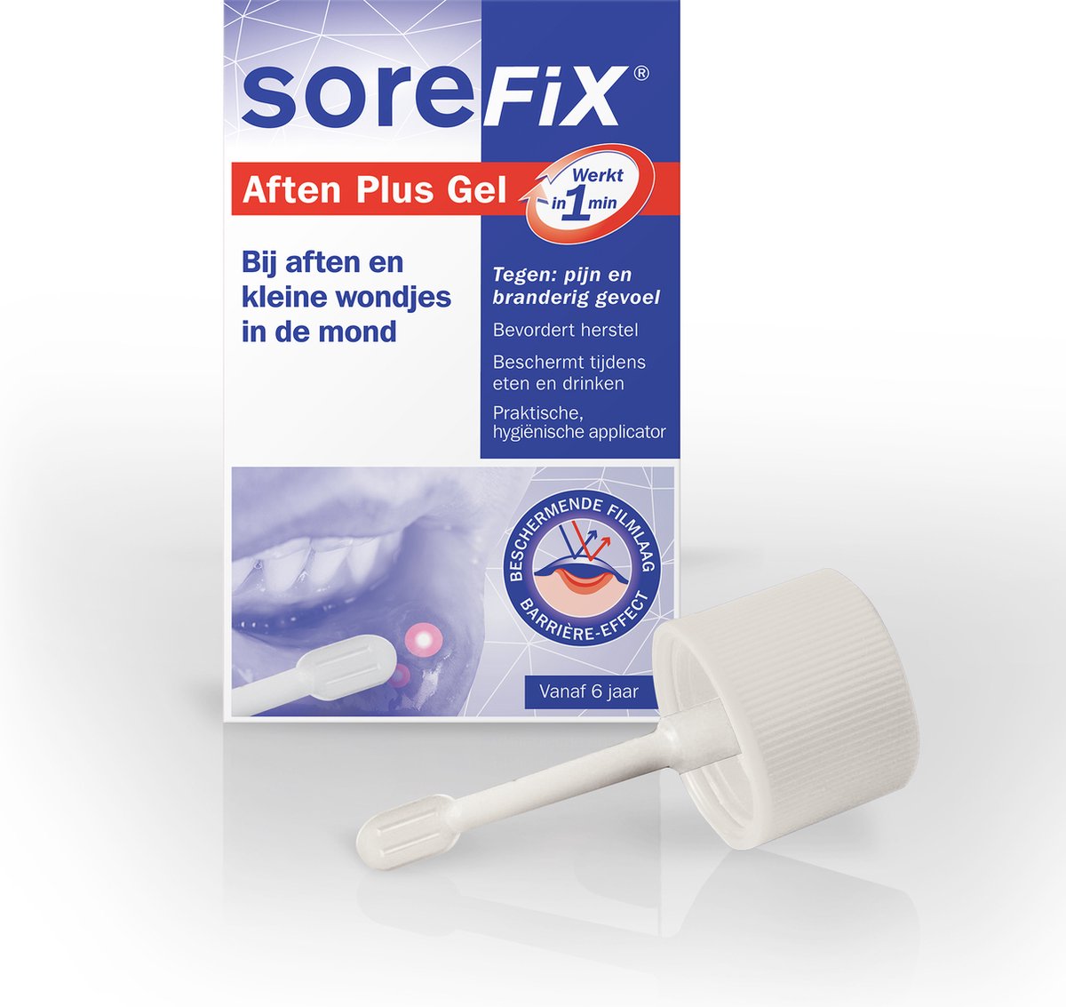 SoreFix Aften Plus voordeelpakket - 3 x Aften plus gel 7ml - behandeling van aften en kleine beschadigingen van het mondslijmvlies - inclusief verzendkosten