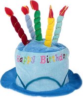 Chapeau de gâteau d'anniversaire - Chapeau de bougie d'anniversaire - Adultes/ Enfants - Fête - Chapeau de fête