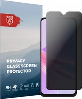 Rosso Privacy Screen Protector Geschikt voor de Oppo A58 5G / A78 5G - 9H Gehard Glas - Case Friendly Tempered Glass - Eenvoudige Installatie