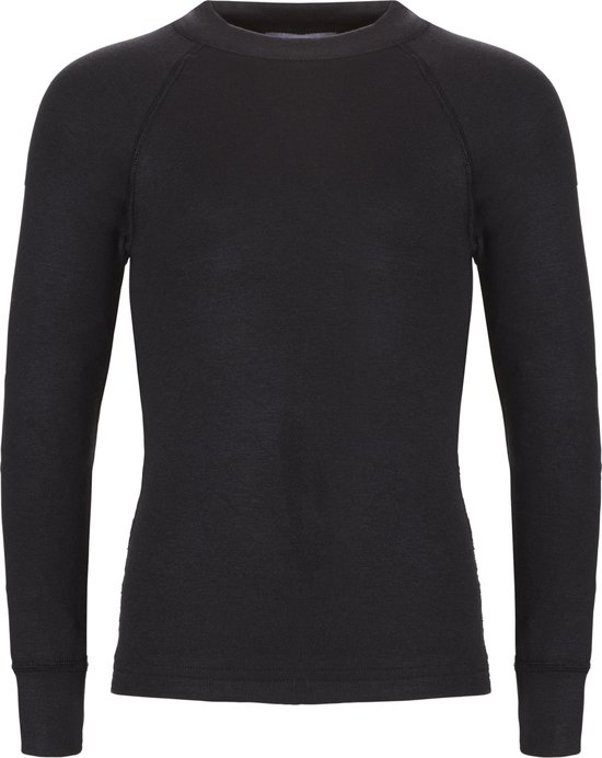 thermo shirt long sleeve zwart voor Kinderen | Maat 110/116