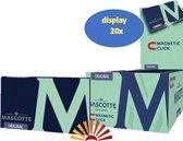 Mascotte Original magnet 100 - vloeitjes regular size - display van 20 boekjes