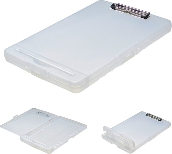 Office Box, 10er-Pack Clip-Mappen, A4, für bis zu 30 Blatt, mit schwarzer Kunststoffklammer, transparenter Deckel und Gehäuse in 5 Farben, aus 100 % recycelbarem Polypropylen (schwarz Office Box, 10er-Pack Clip-Mappen, A4, für bis zu 30 Blatt, mit schwarzer Kunststoffklammer, transparenter Deckel und Gehäuse in 5 Farben, aus 100 % recycelbarem Polypropylen (schwarz