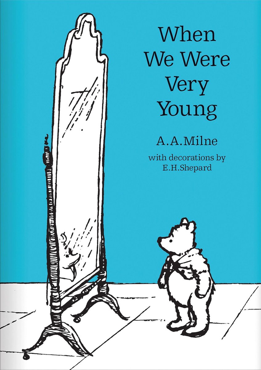 Omslag van Winnie-the-Pooh – Classic Editions - When We Were Very Young