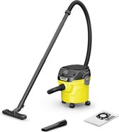 Bol.com Kärcher 1.628-401.0 stofzuiger Zwart Geel 12 l 1000 W aanbieding