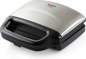 Domo DO9195C gaufrier et appareil à croque-monsieur 900 W Noir, Acier inoxydable