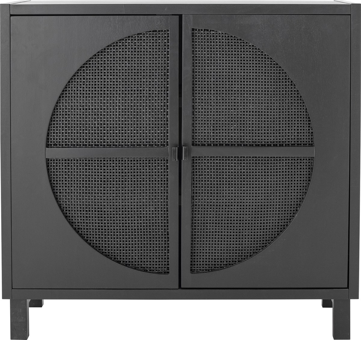 Trento Kast - Zwart - Gmelina-hout