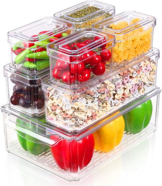 SmartStore Slanke opbergmand, 1,3 liter, wit, keuken, badkamer, kantoor, speelgoedorganizer, vuilnisbak met handgrepen, 10 jaar garantie, nestbaar, 29,5 x 10 x 6,5 cm (l x b x h