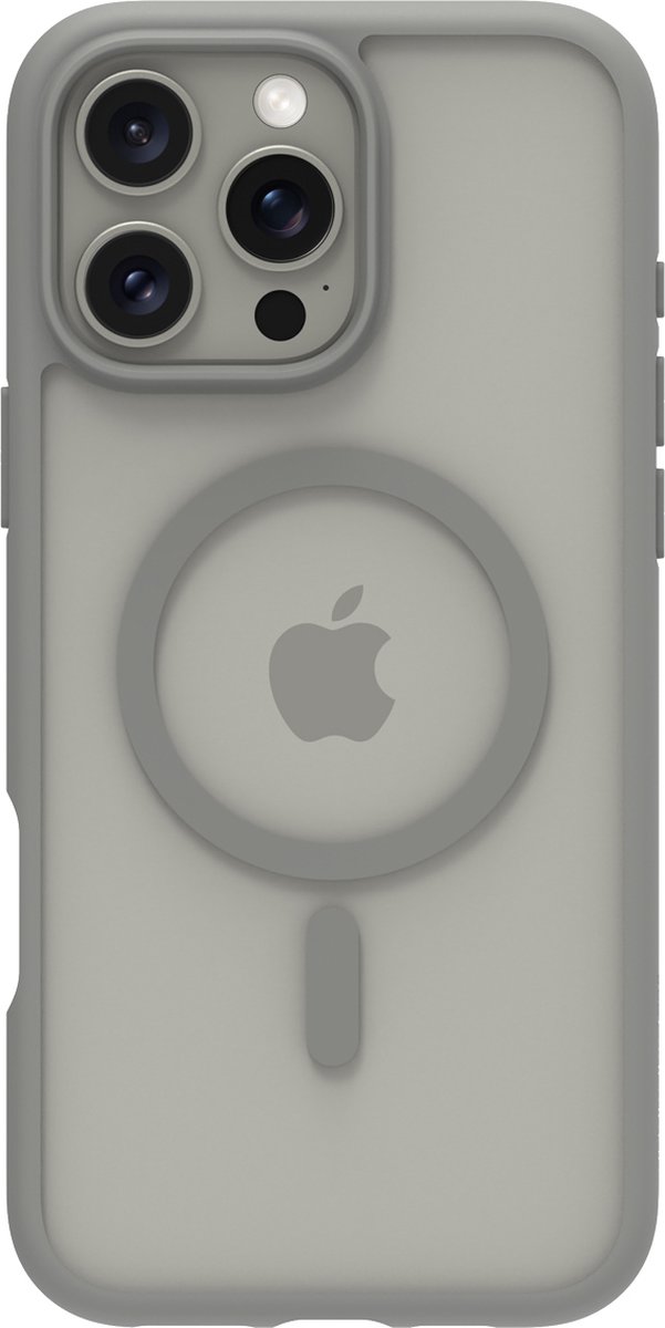 Dbramante1928 - Grenen Mag geschikt voor iPhone 16 Pro Max Hoesje - titanium