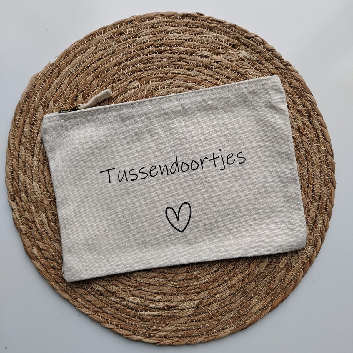 Het blije snoetje - organizer luiertas - tussendoortjes - etui - luiertas - Organizer zakje mombag / luiertas- kraamcadeau - Creme