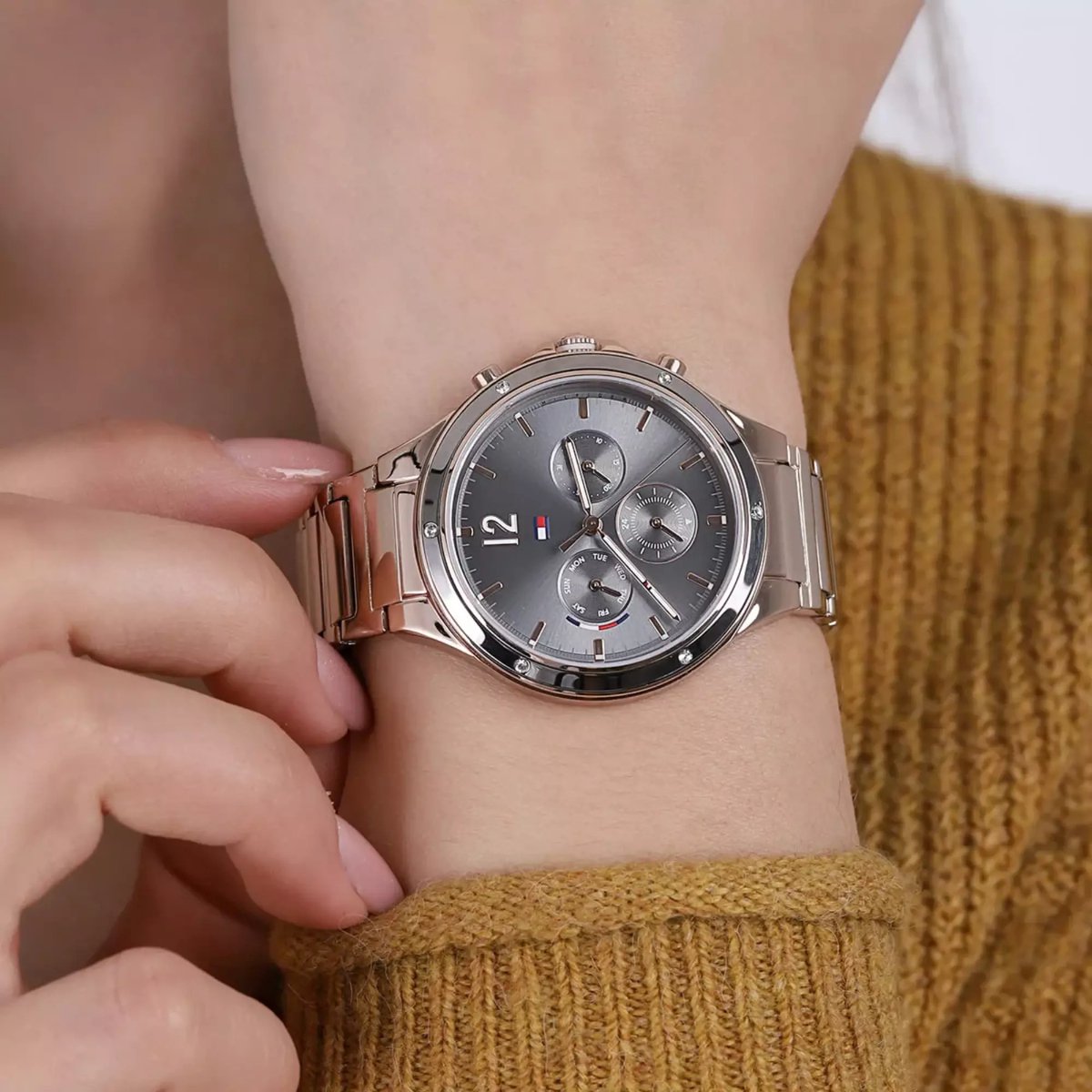 Tommy Hilfiger - 1782277 Horloge - Vrouwen - Rosékleurig - RVS - Ø 38 mm — afbeelding 9