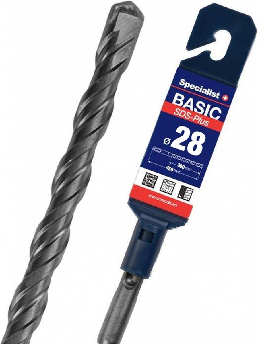 SDS Plus boor BASIC 28 x 390 / 450 mm