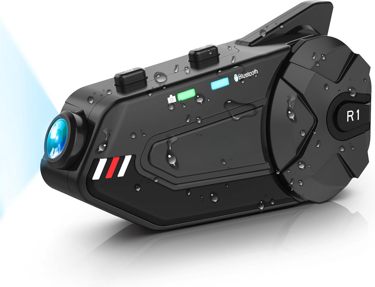 Lexium Motorhelm headset - Cadeau voor hem - Headset helm - Intercom motor - Motorhelm headset bluetooth
