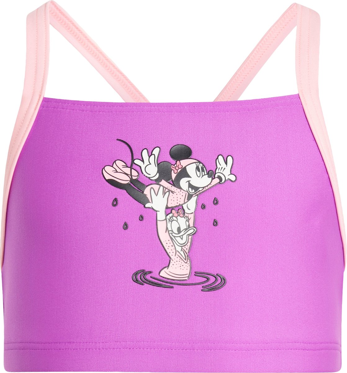 adidas Sportswear adidas x Disney Minnie en Katrien Bikini Kinderen Paars