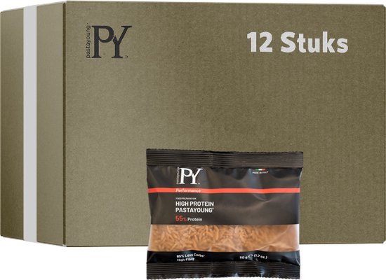 Pasta Young | Rijst | Portieverpakking | 12 stuks | 12 x 50 gram | bol