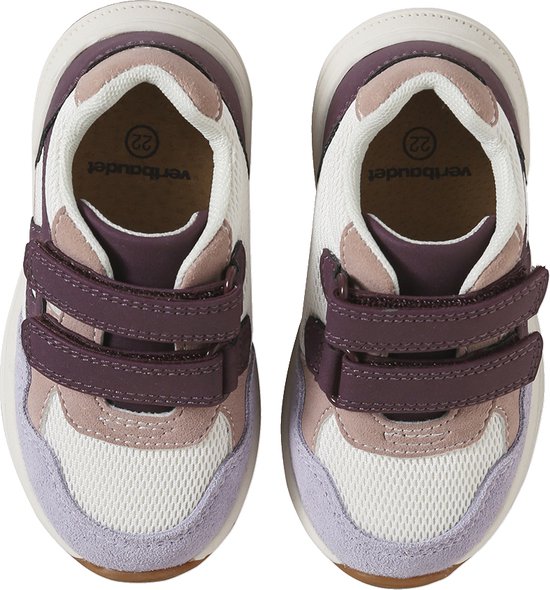 Vertbaudet Baskets enfant fille synthétique à scratchs