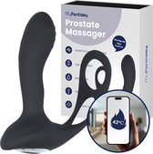 MyFantasy Prostaat Stimulator met Cockring – 42°C – Bestuurbaar met de app – Prostaat Vibrator – Sex Toys voor Mannen & Koppels - Anaal Vibrator - Anale Speeltjes voor Mannen - Kamasutra - Vibrerende Buttplug Dildo - Zwart