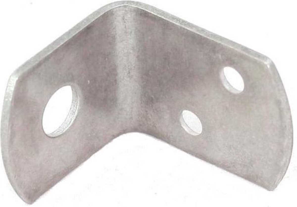 Shopaxo RVS L-Beslag 1000 stuks Schutting hoekjes L-steun Metaal L Support Schutting plaatsen benodigdheden L beslag RVS Schuttingbeslag Ijzeren hoekje