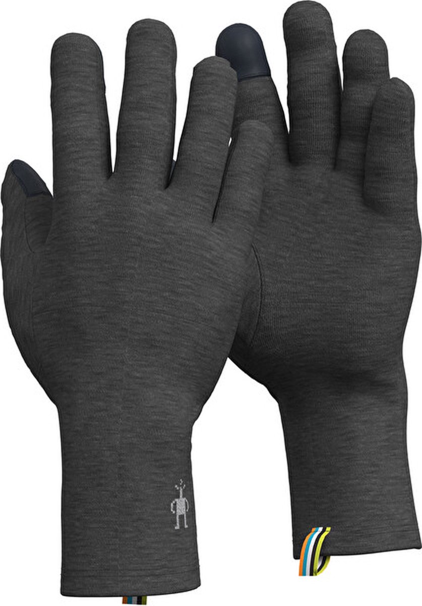 Smartwool Thermal Merino Handschoenen Grijs XL