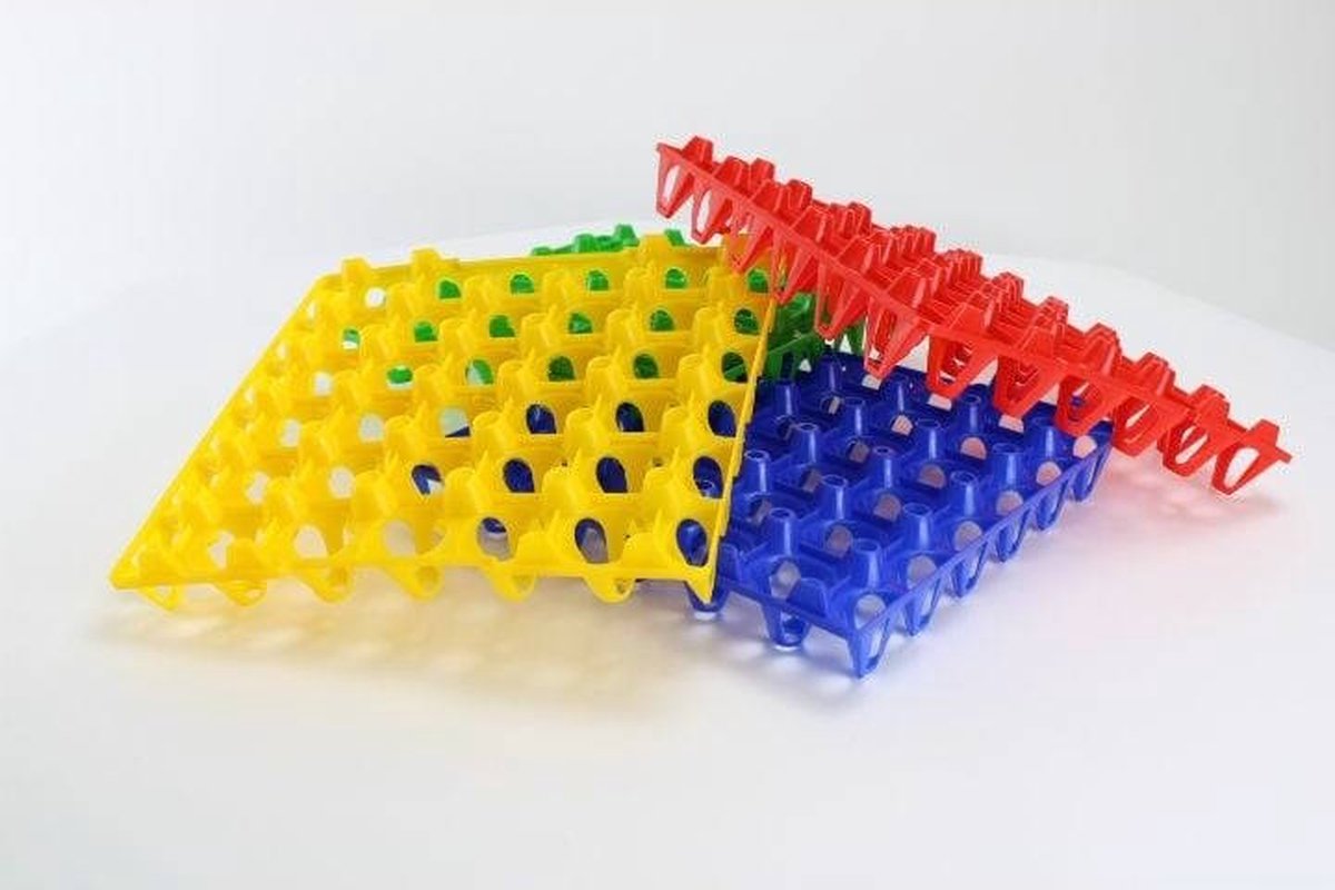 MS Broedmachines Eiertray voor 30 eieren Rood