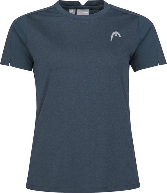 Head Racket Padel Tech T-shirt Met Korte Mouwen Blauw L Vrouw