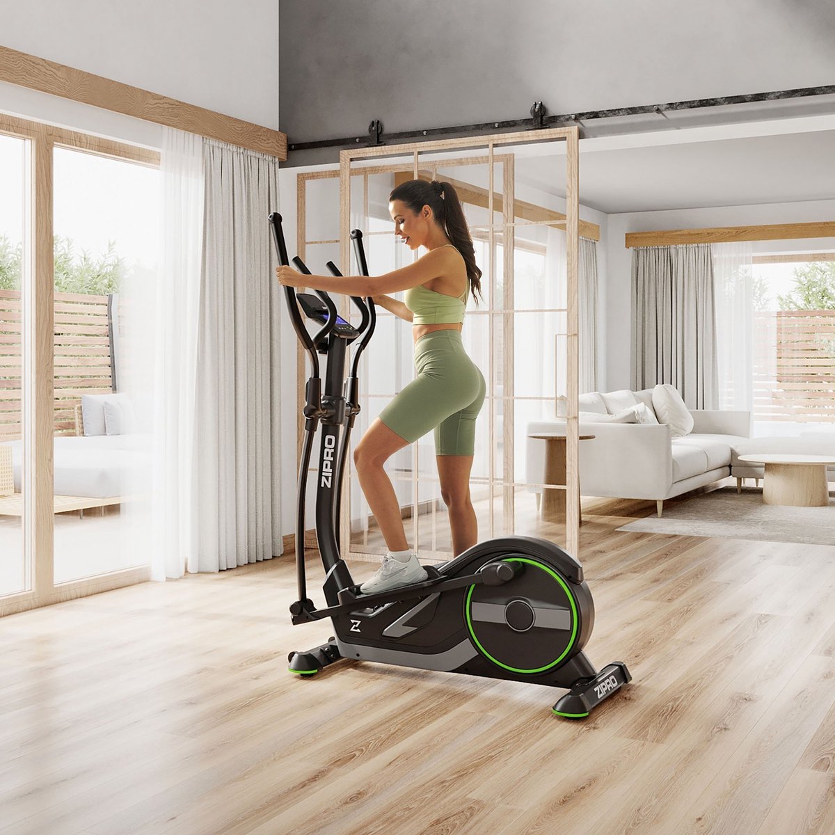 Zipro Wave Elliptische trainer - Crosstrainer - Fitness - afbeelding 3