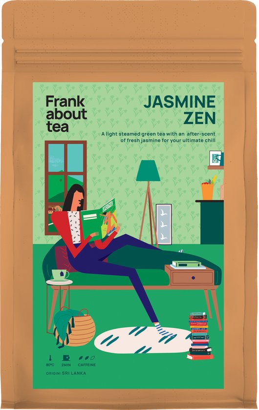 Jasmine Zen - Jasmijn thee - Losse thee 50 gram