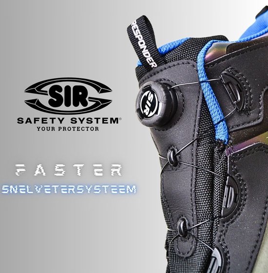 MANHATTAN Chaussures de travail Hautes S3 - Chaussures de sécurité - Cuir Nubuck - Imperméables - Embout Aluminium