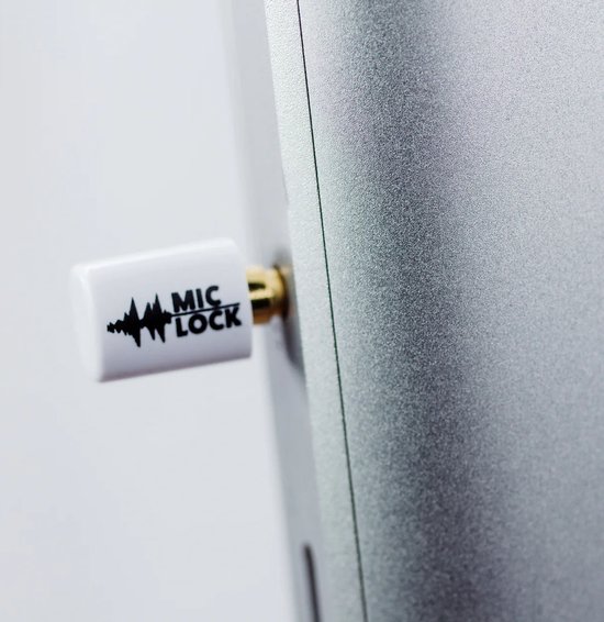Mic-Lock Mini bloqueur de microphone 3,5 mm – Matériel anti-écoute unique qui rend le silence à l'appareil – Wit