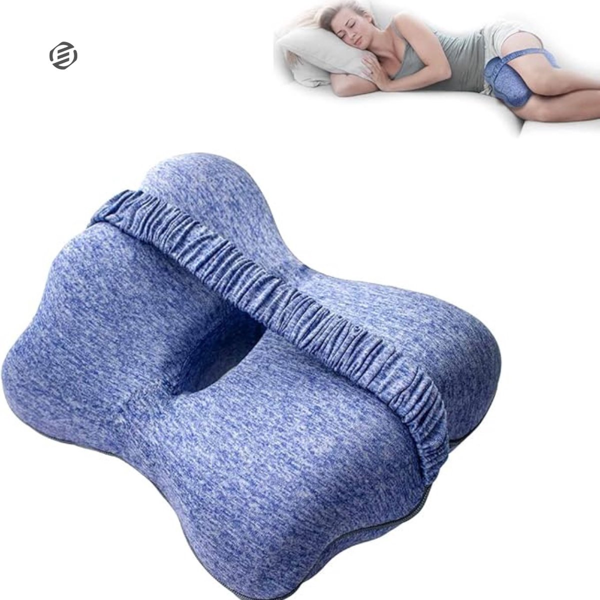 Goedkoopste Equivera kniekussen voor in bed - kniekussen - beenkussen - kniekussen voor in bed zijslapers - kniekussen orthopedisch - kniekussen traagschuim