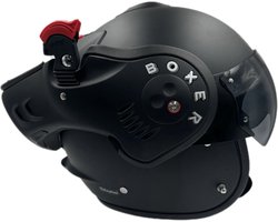 Roof Boxer V8 Alpha Matt Black - Systeemhelm - Maat SM - Boxer helm - Motorhelm - ECE 22-06 gekeurd