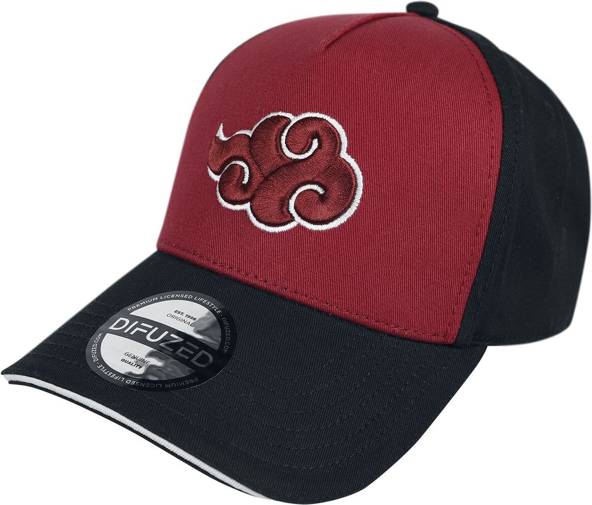 Naruto Akatsuki Cloud Unisex Cap - meerkleurig - Standard