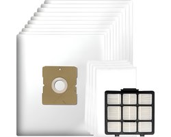 10x Stofzuigerzakken, 1x HEPA filter, 4x micro / motor filter geschikt voor Inventum ST306 ST307 ST308 stofzuigers - Vervanging stofzakken SZ300 21200900119, 21200900120 en 21200900010