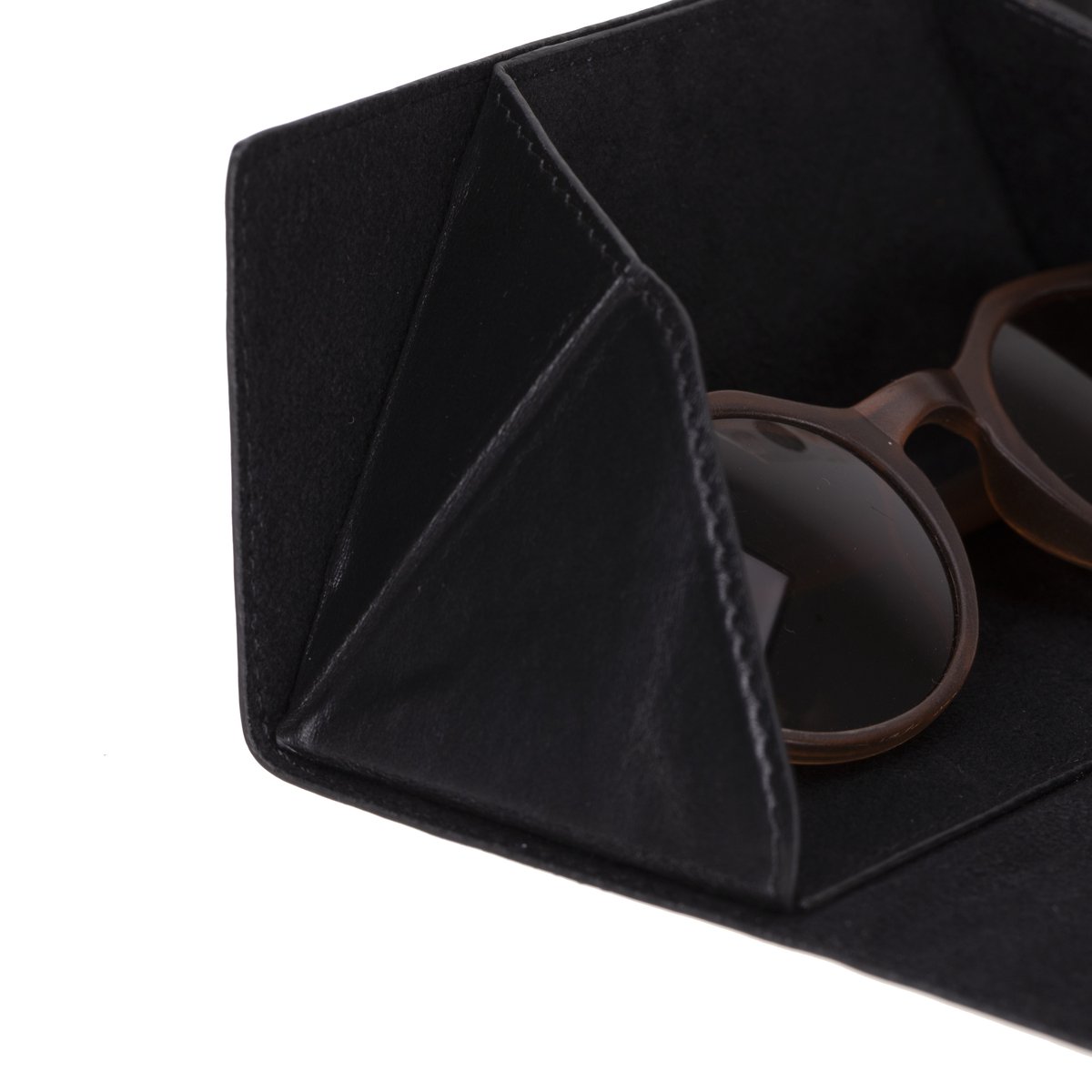 Boite Lunette PIu00c8CES s Souple PU Cuir Pochette Lunettes