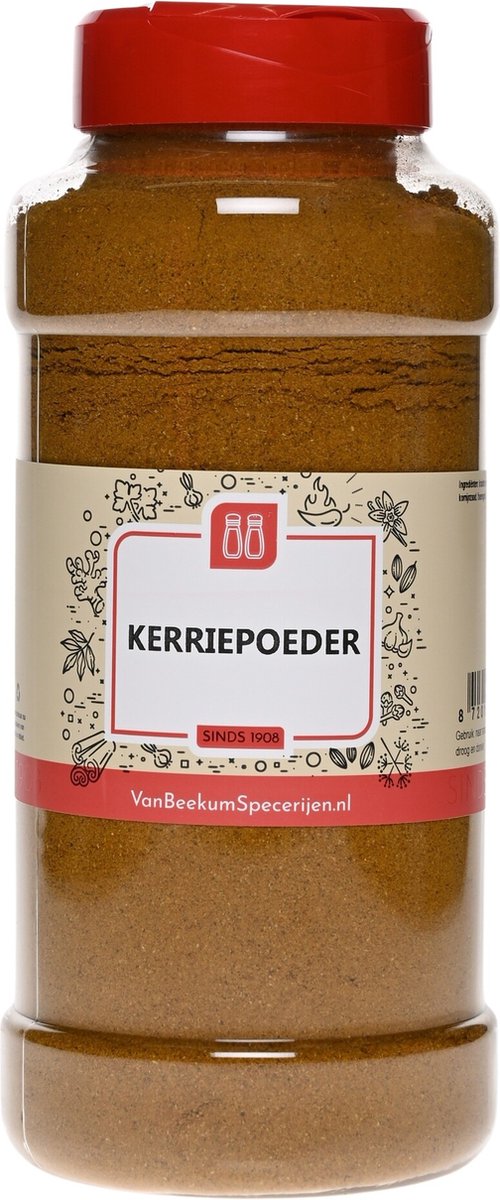 Goedkoopste Van Beekum Specerijen - Kerriepoeder - Strooibus 400 Gram