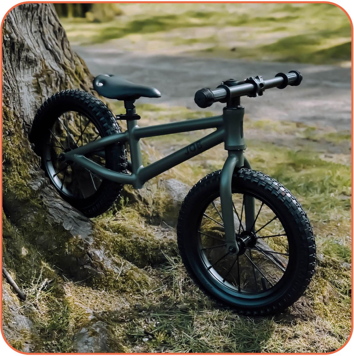 Jobber Toys Loopfiets 3 jaar - Fatbike Loopfietsen Dikke Banden 14inch — afbeelding 15