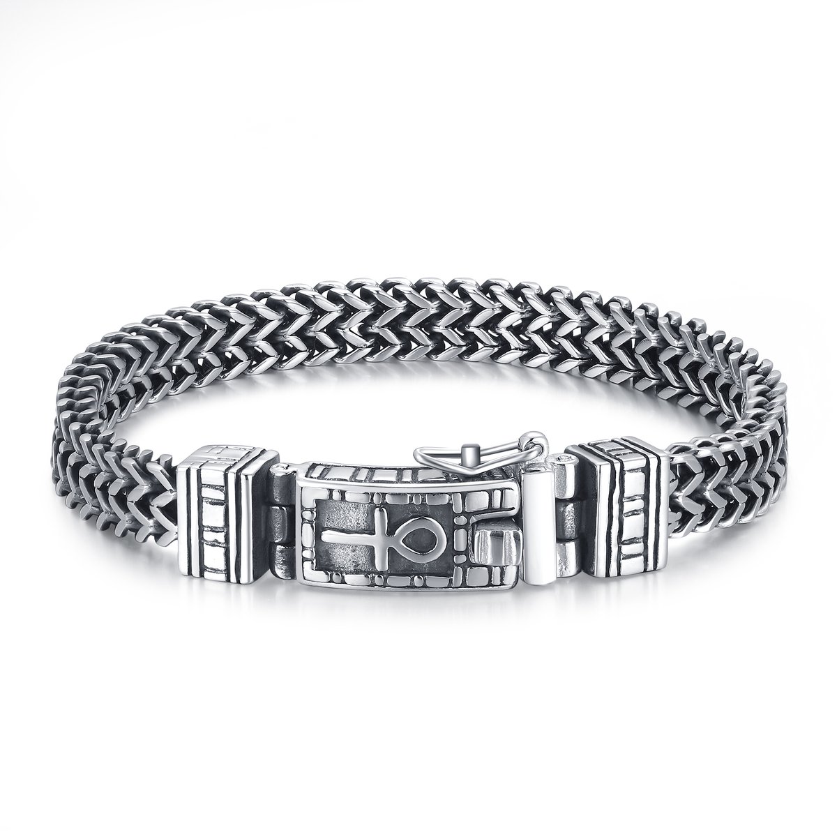 Di Lusso stainless steel herenarmband Jimmy