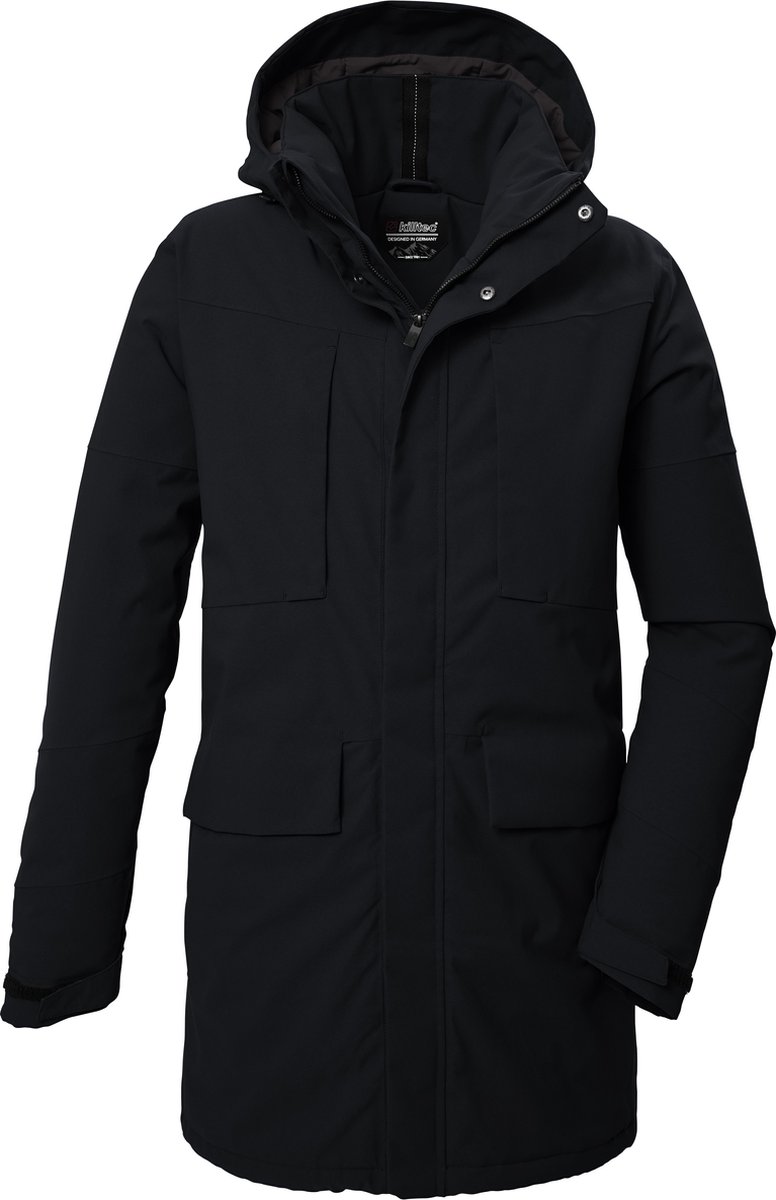 Killtec KOW 80 Men Parka - Winterjas - Heren - Zwart - Maat XXL