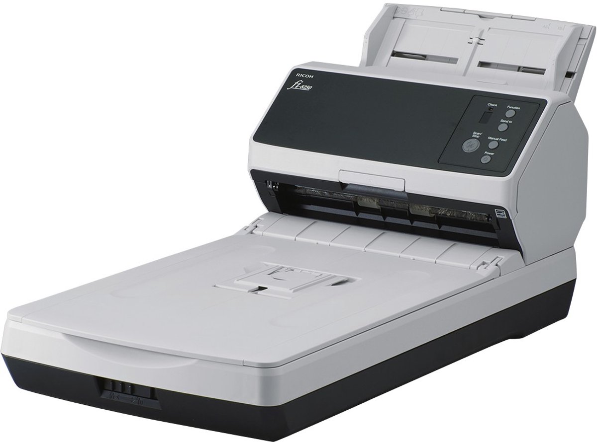 Fujitsu fi-8250 Dokumentenscanner inkl. Flachbetteinheit 50 S./Min ADF Duplex USB3.2 LAN