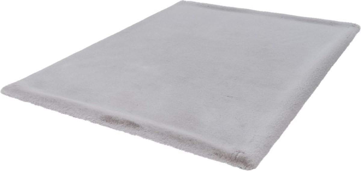 Lalee Heaven - Vloerkleed - Tapijt – Karpet - Hoogpolig - Superzacht -comfy Fluffy - rabbit fur- 240x330 cm Zilver grijs