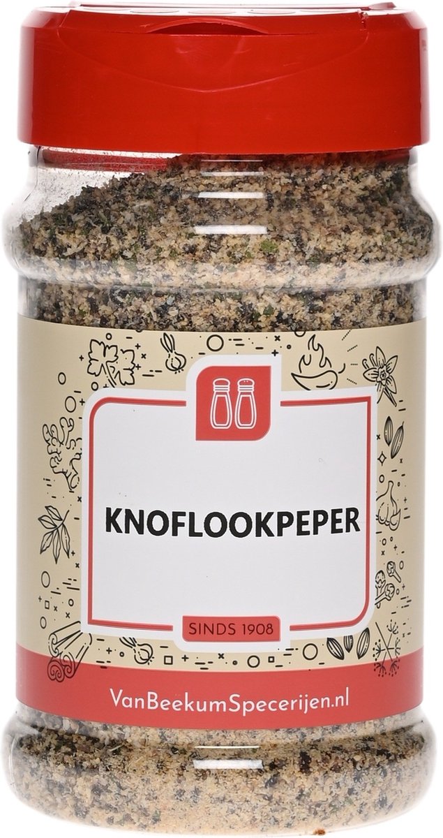 Goedkoopste Van Beekum Specerijen - Knoflookpeper - Strooibus 180 gram