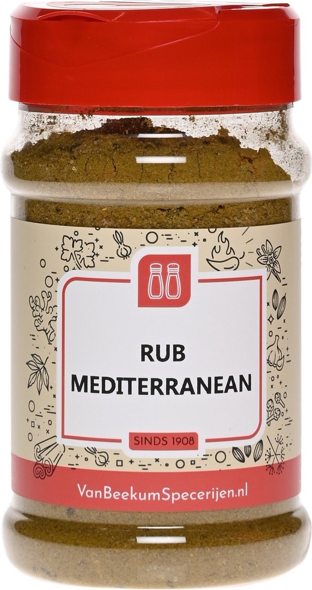 Goedkoopste Van Beekum Specerijen - Rub Mediterranean - Strooibus 200 gram
