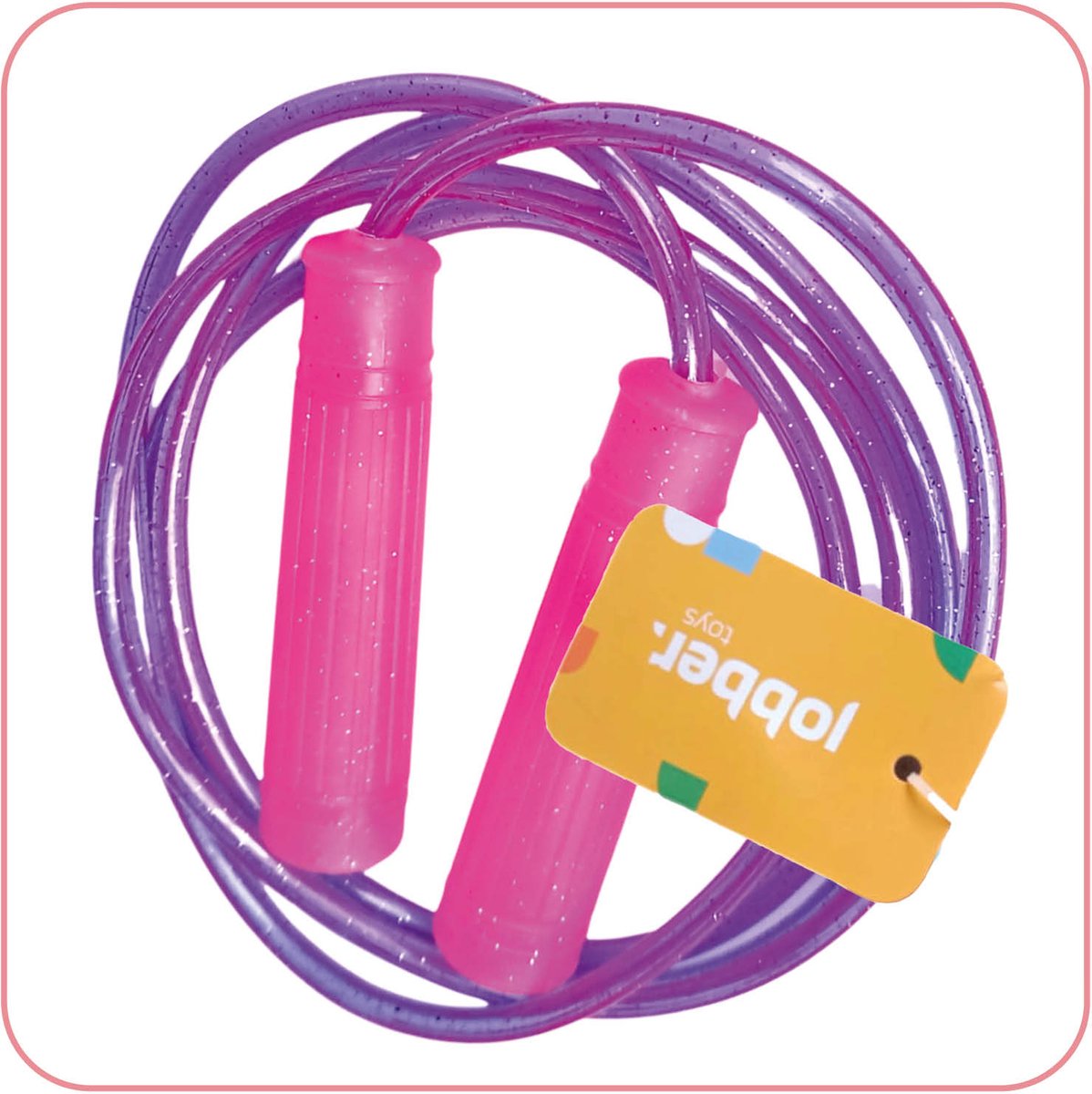 Corde à Sauter Enfant Arc-en-ciel – Lot De 8, 2,2m, Poignées Couleurs, Ajustable, Pour Fitness Et Jeux