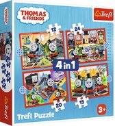 Trefl 4in1 (12, 15, 20, 24) - Amazing Thomas / Thomas and Friends