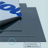 Tôle d'Aluminium - RAL 7016 - Gris Anthracite - 500x200mm