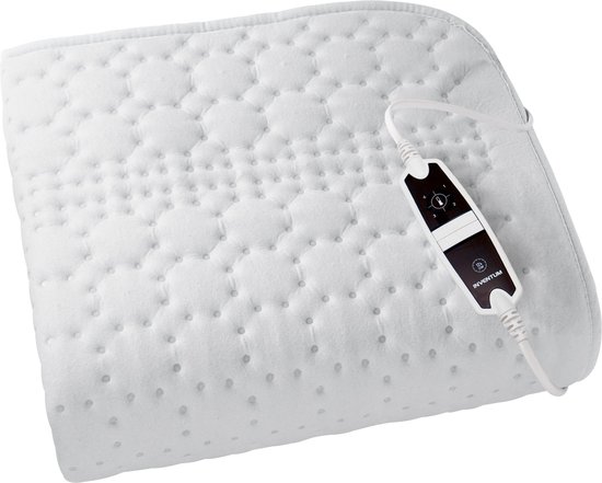 Inventum HN139G - Elektrische onderdeken - 1 persoons - 150 x 80 cm - Timer - Fleece